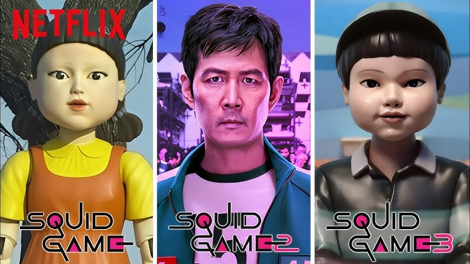 Squid Games season 1-3 season